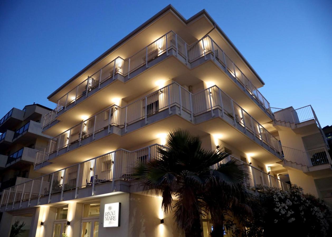 Hotel Riva E Mare ريميني المظهر الخارجي الصورة
