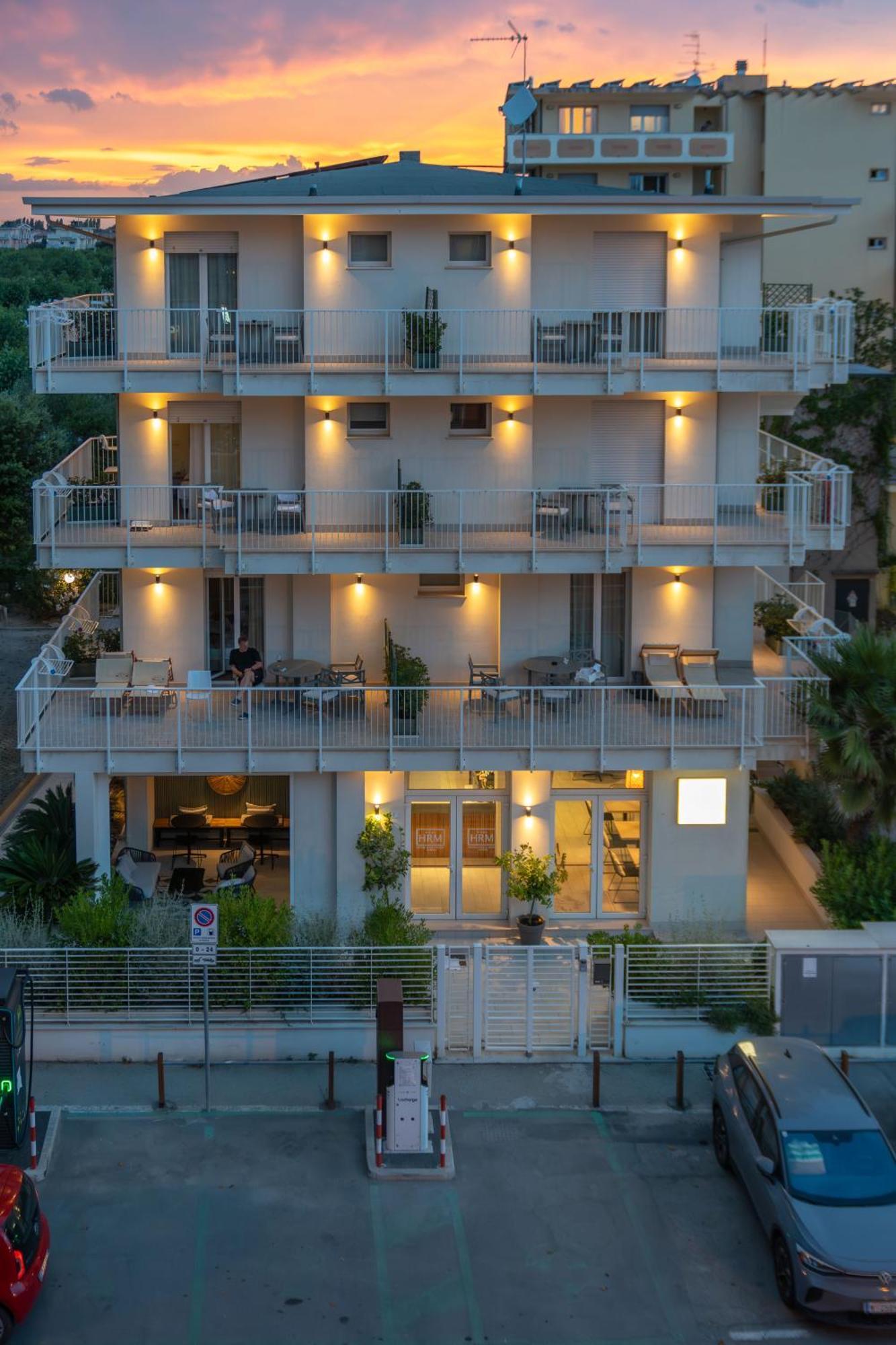 Hotel Riva E Mare ريميني المظهر الخارجي الصورة